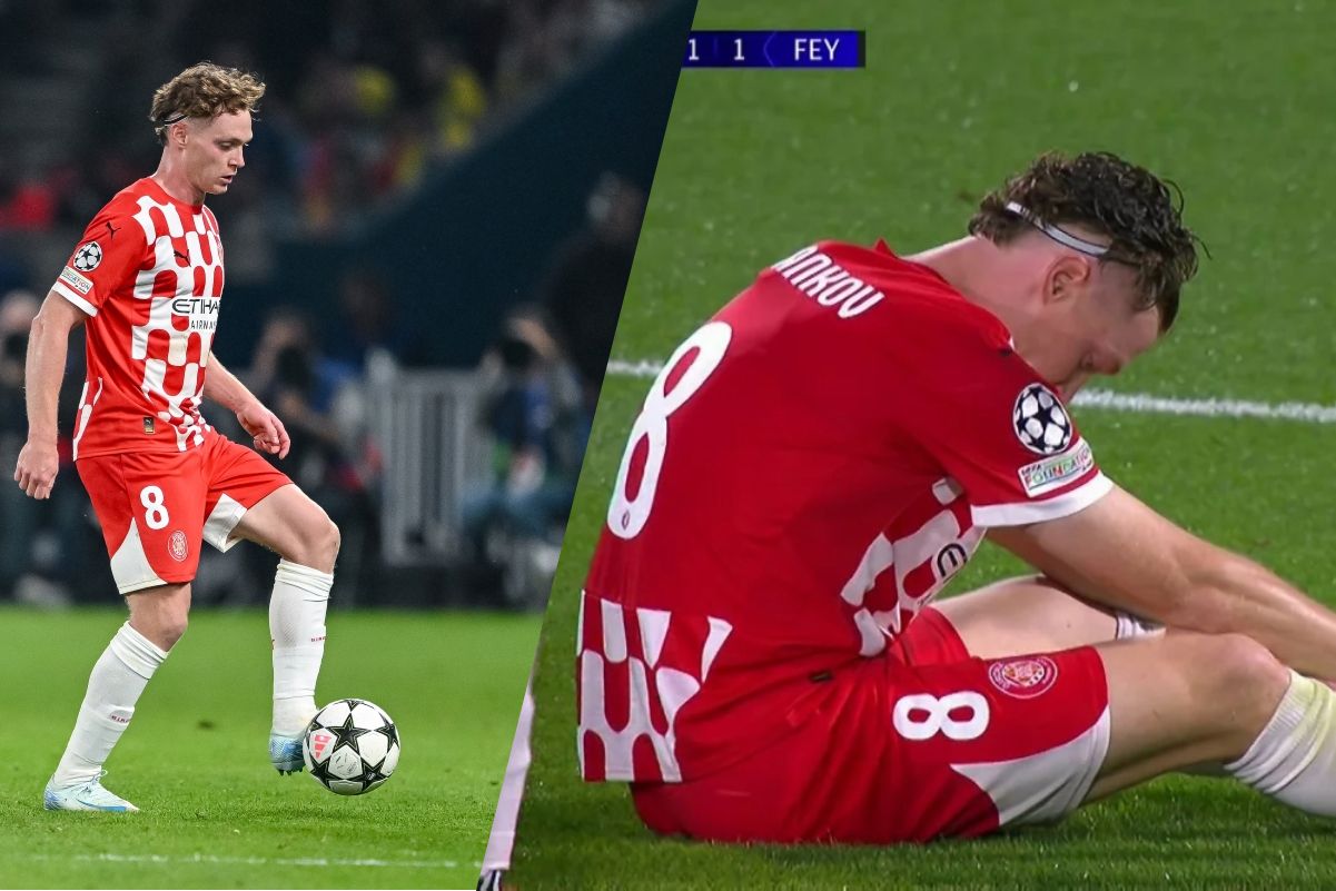 Виктор Цыганков - украинский лидер Жироны получил травму в игре с Фейеноордом Виктор Цыганков - украинский лидер Жироны получил травму в игре с Фейеноордом