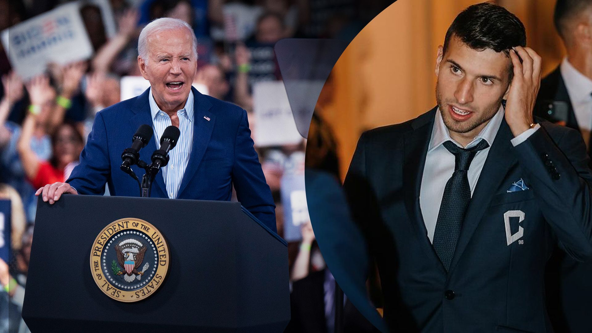 Евгений Чеберко встретился с Джо Байденом Евгений Чеберко встретился с Джо Байденом