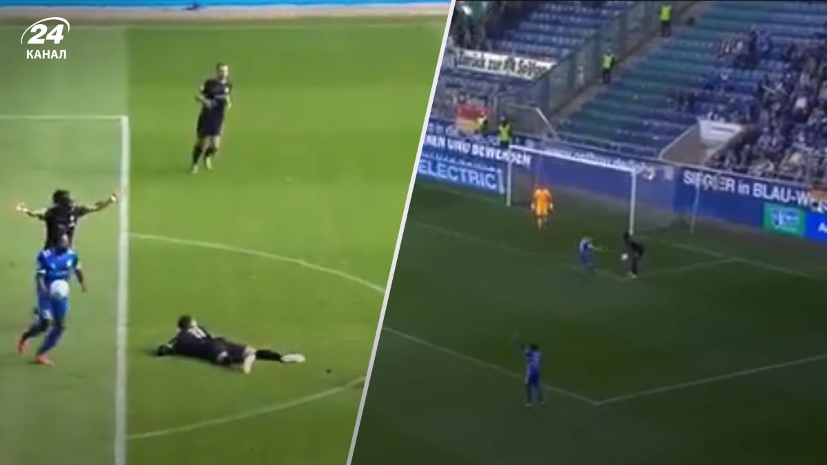 Два ідентичних пенальті в Бундеслізі 2 Два ідентичних пенальті в Бундеслізі 2