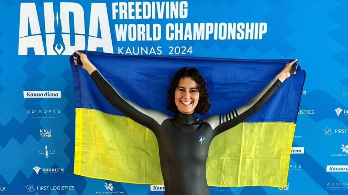 Садурська стала чемпіонкою світу 2024 з фрідайвінгу - досягнення українки Садурська стала чемпіонкою світу 2024 з фрідайвінгу - досягнення українки