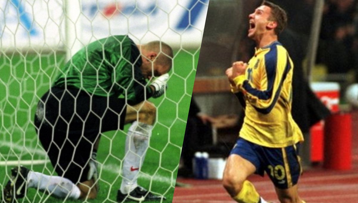 Росія Україна - 25 років виповнилось голу Андрія Шевченка у ворота збірної Росії Росія Україна - 25 років виповнилось голу Андрія Шевченка у ворота збірної Росії