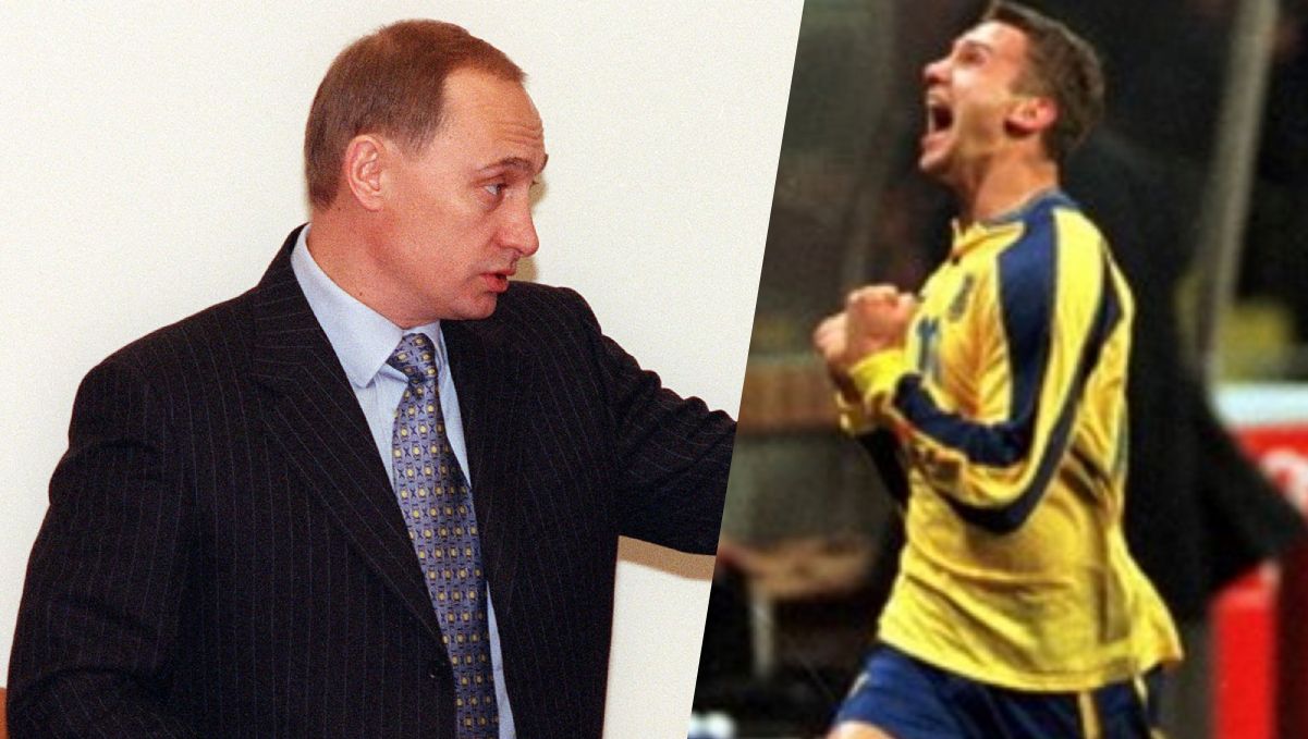Владимир Путин пытался запугать Андрея Шевченко после матча Россия – Украина Владимир Путин пытался запугать Андрея Шевченко после матча Россия – Украина