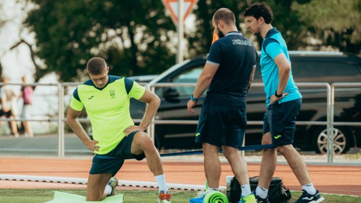 Довбик пропустил тренировку сборной Украины - что случилось Довбик пропустил тренировку сборной Украины - что случилось