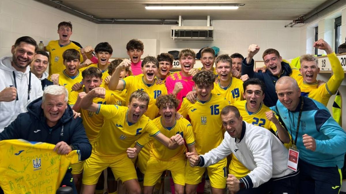 Відбір Євро-2025 - юнацька збірна України U-17 кваліфікувалася до наступного раунду Відбір Євро-2025 - юнацька збірна України U-17 кваліфікувалася до наступного раунду