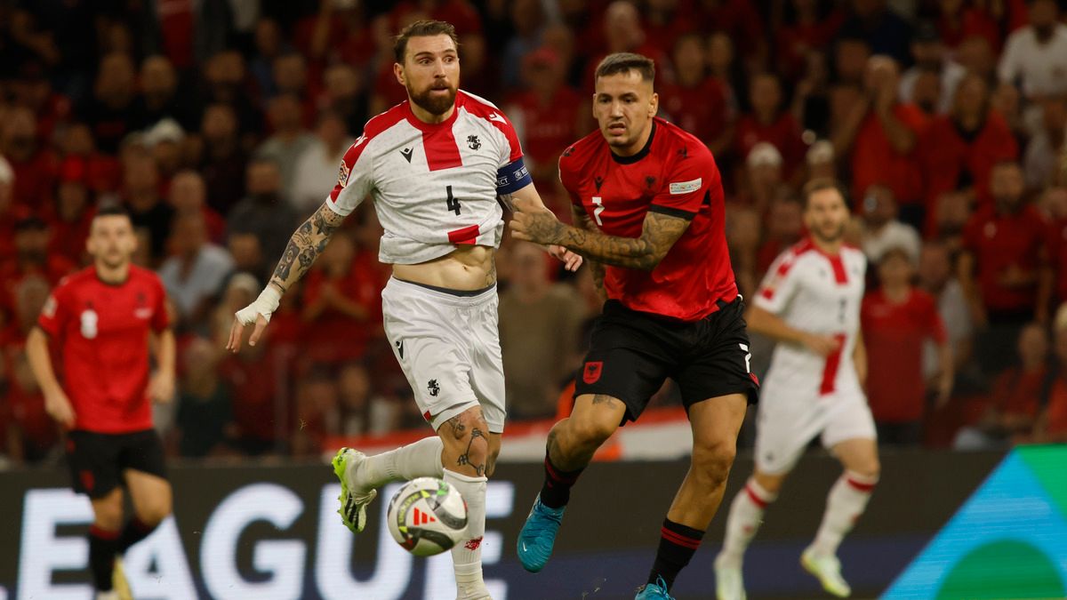 Грузия - Албания - видео гола и обзор матча 4 тура Лиги наций в группе В1 Грузия - Албания - видео гола и обзор матча 4 тура Лиги наций в группе В1