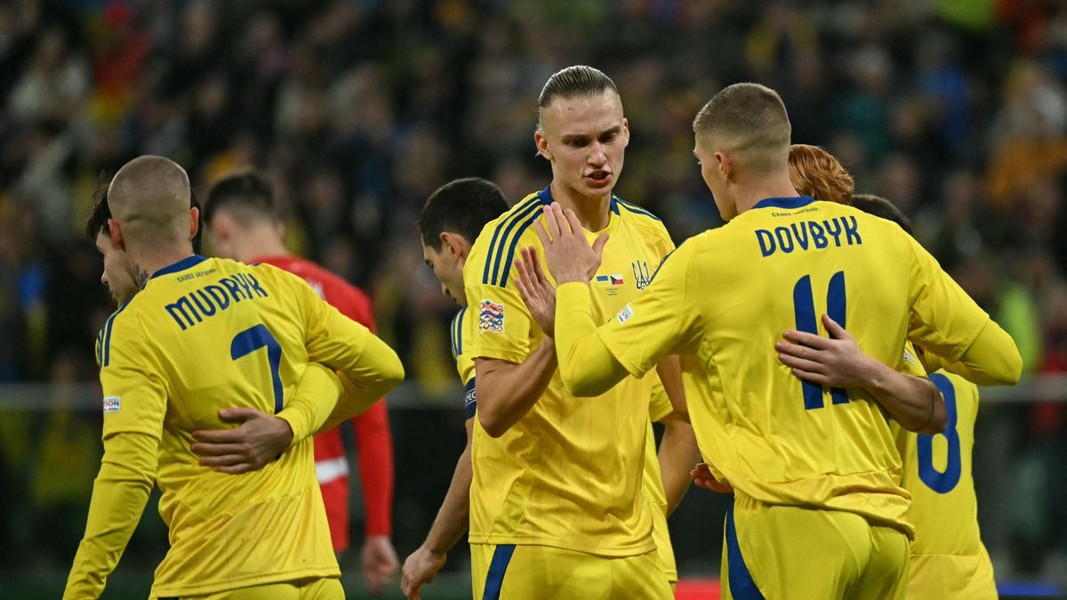 Україна - Чехія - відео голів та огляд матчу 4 туру Ліги націй-2024/25 Україна - Чехія - відео голів та огляд матчу 4 туру Ліги націй-2024/25