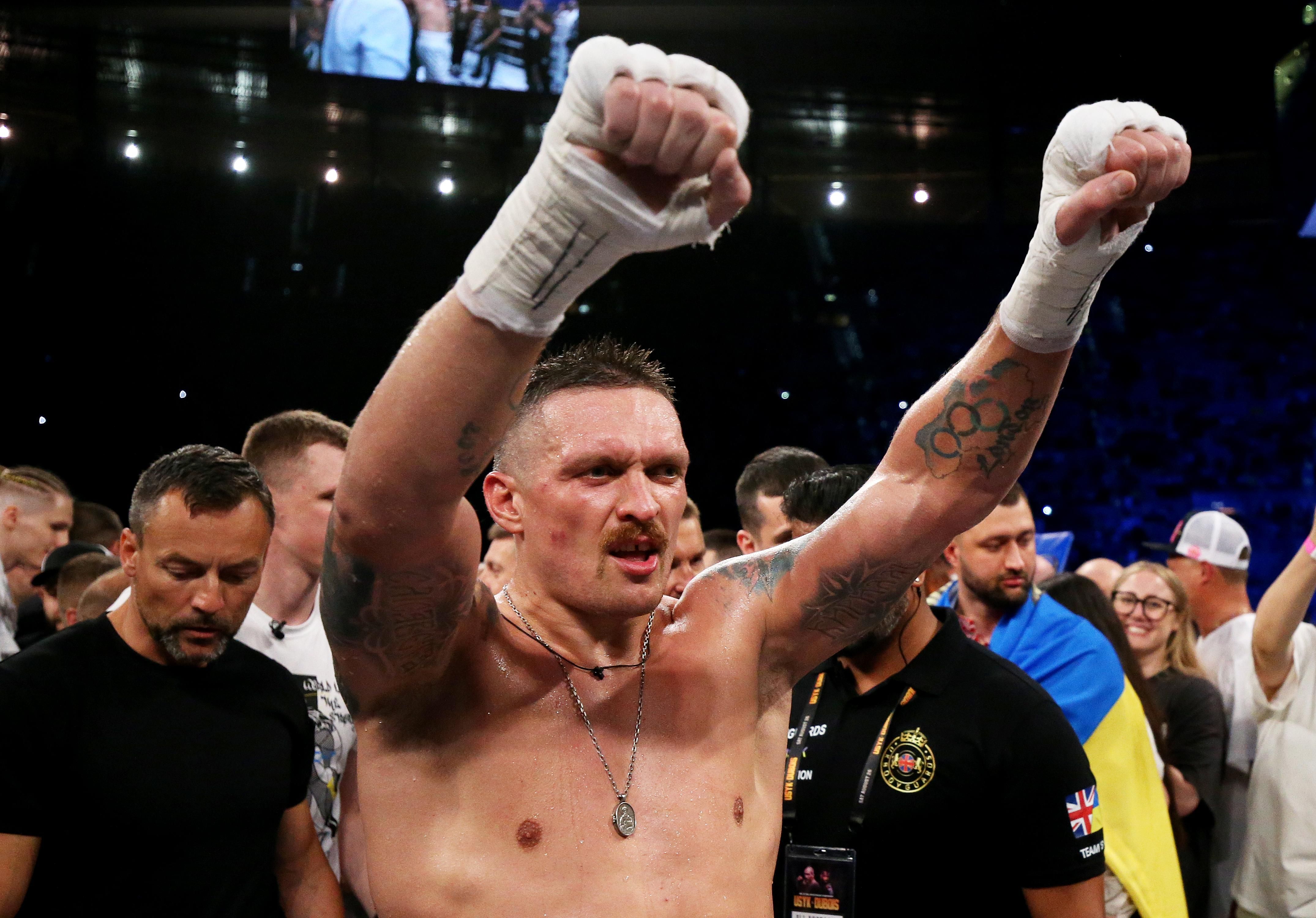 Бетербиев об Усике Бетербиев об Усике