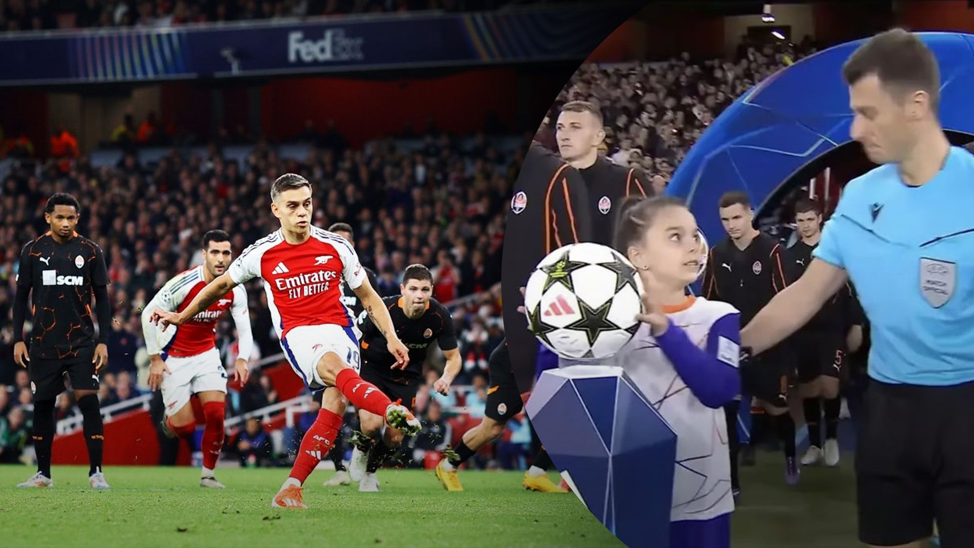 Паскаль вывела судей на поле Паскаль вывела судей на поле