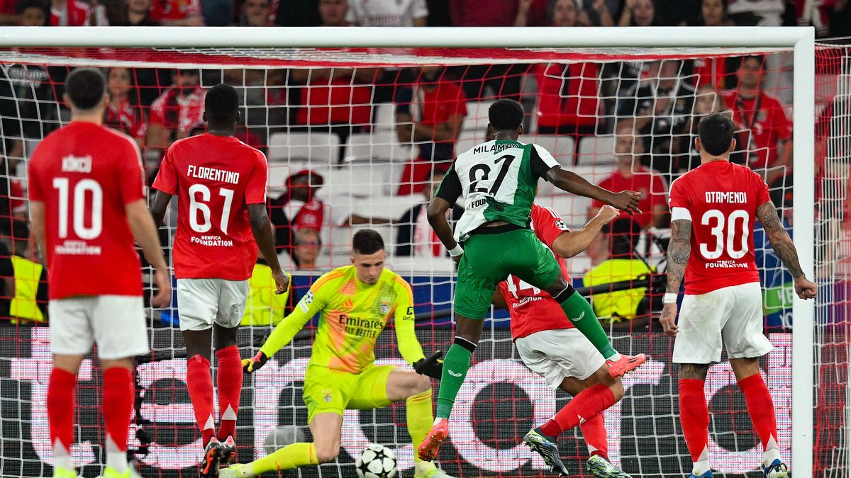 Лига чемпионов-2024/25 - видео голов и результаты матчей за 22 октября Лига чемпионов-2024/25 - видео голов и результаты матчей за 22 октября