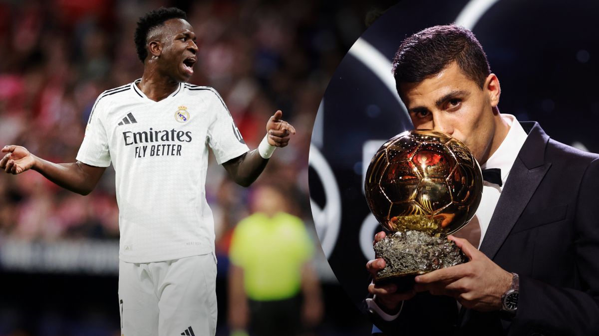 Золотой мяч-2024 выиграл Родри - в зале поддержали Винисиуса, видео Золотой мяч-2024 выиграл Родри - в зале поддержали Винисиуса, видео