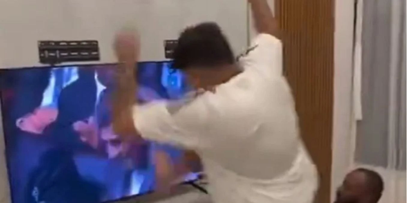 Золотий м'яч-2024 - фанат Реала розтрощив телевізор після результатів голосування Золотий м'яч-2024 - фанат Реала розтрощив телевізор після результатів голосування