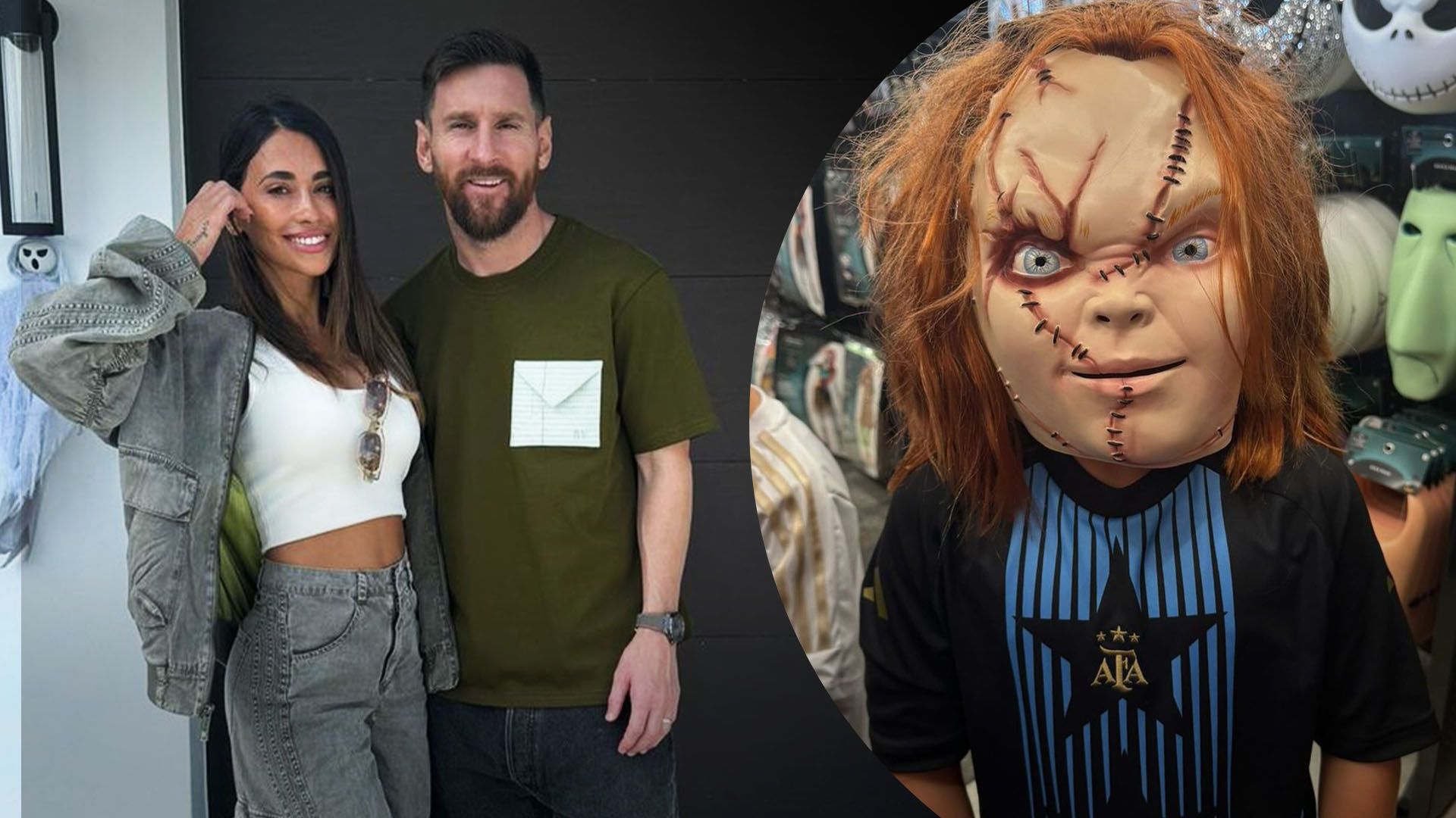 Син Ліонеля Мессі ефектно вдягнувся на Геловін Син Ліонеля Мессі ефектно вдягнувся на Геловін