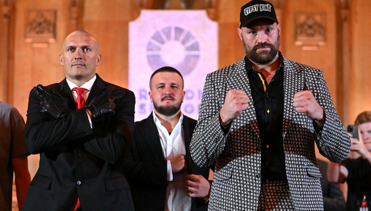 Фьюри пообещал нокаутировать Усика в реванше - украинец ответил на слова Тайсона Фьюри пообещал нокаутировать Усика в реванше - украинец ответил на слова Тайсона