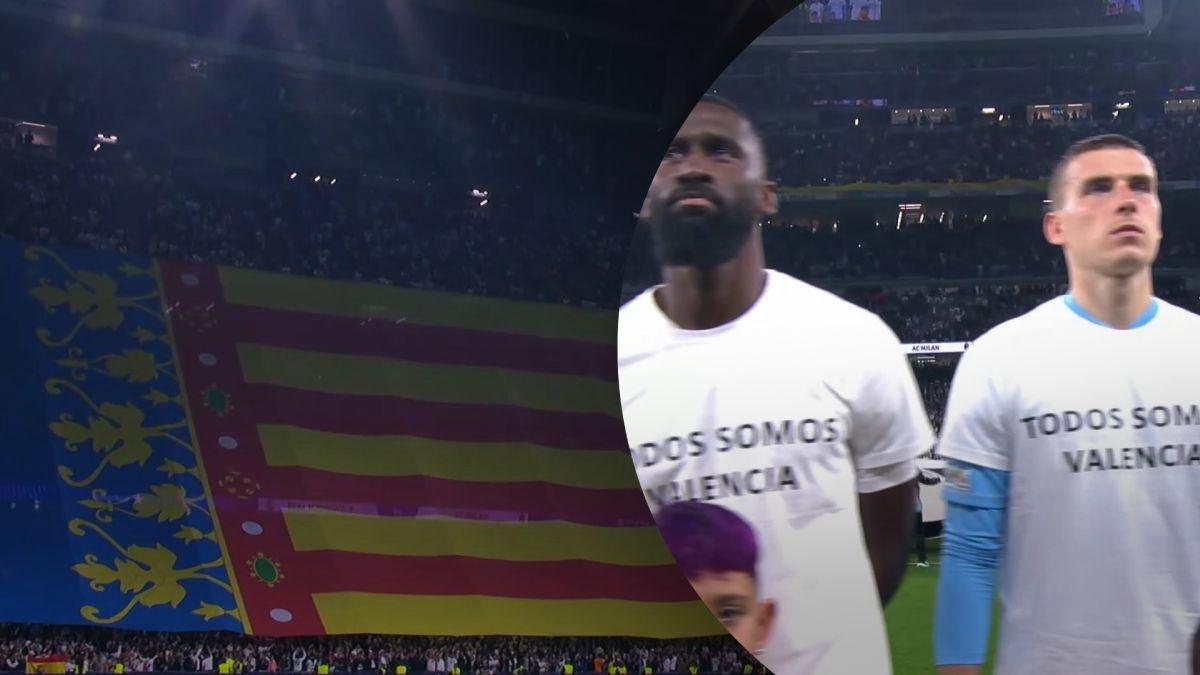 Шторм DANA в Валенсии - Реал и Милан поддержали пострадавших в матче Лиги чемпионов Шторм DANA в Валенсии - Реал и Милан поддержали пострадавших в матче Лиги чемпионов