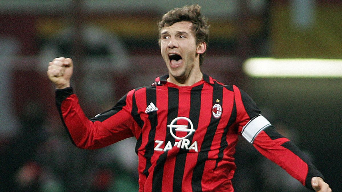 Андрея Шевченко включили в Зал славы итальянского футбола Андрея Шевченко включили в Зал славы итальянского футбола