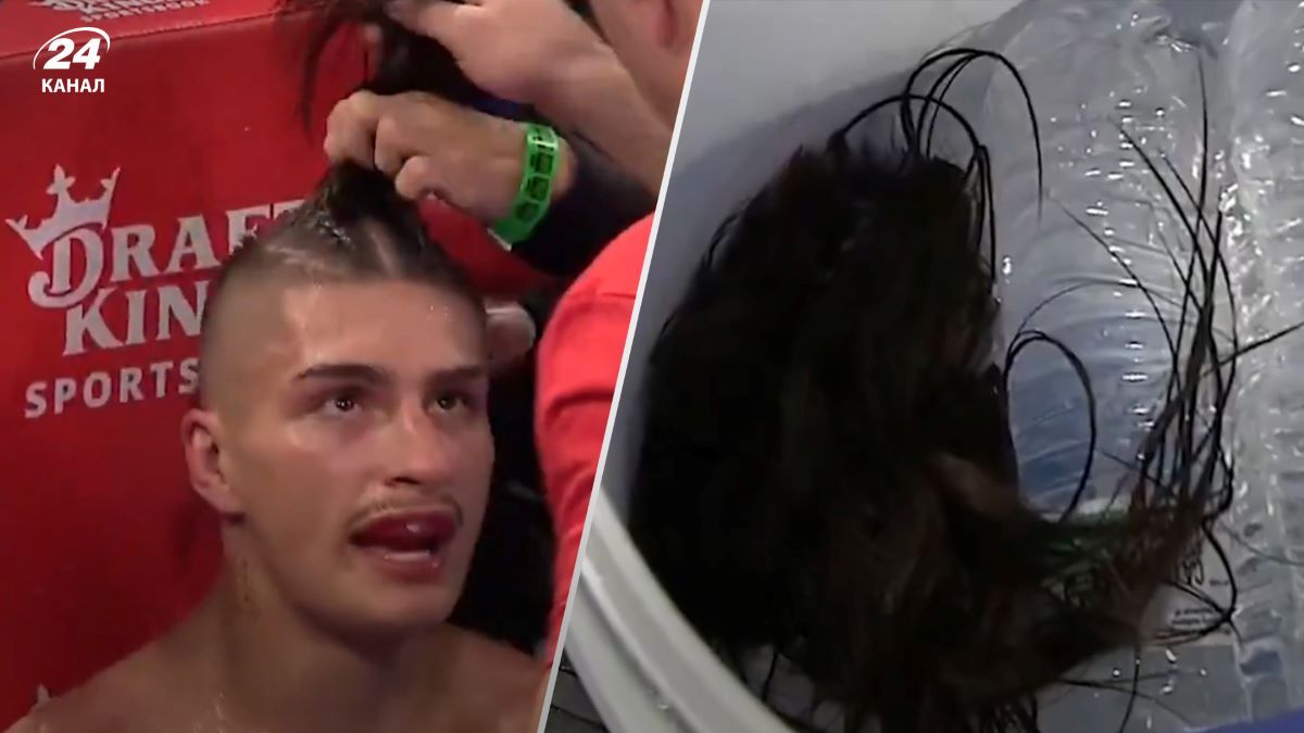 Боксера Остіна Деанду підстригли під час бою Боксера Остіна Деанду підстригли під час бою