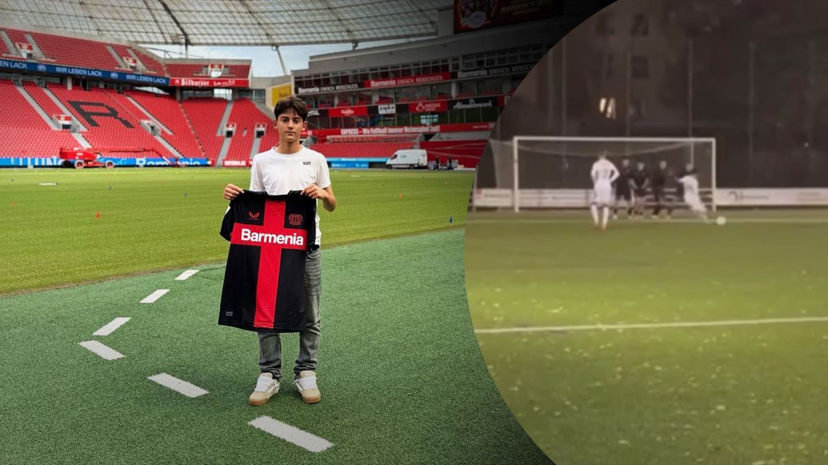 Егор Кощий забил красивый гол со штрафного за Байер Егор Кощий забил красивый гол со штрафного за Байер