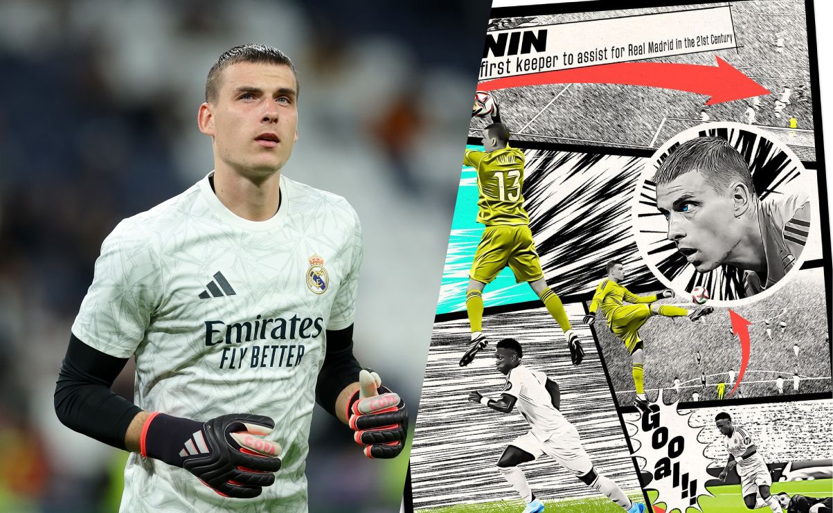 Андрій Лунін - Ла Ліга відзначила асист українця у стилі коміксу - Sport News 24 Андрій Лунін - Ла Ліга відзначила асист українця у стилі коміксу - Sport News 24