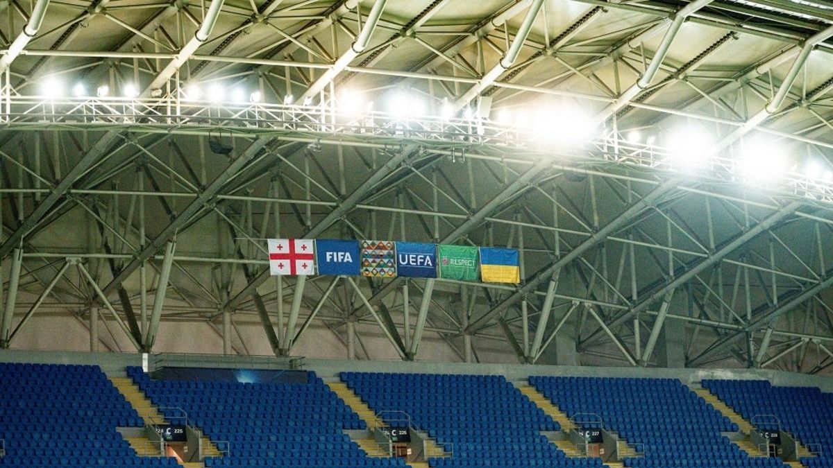 Грузия - Украина - матч могут перенести из-за погоды - что известно Грузия - Украина - матч могут перенести из-за погоды - что известно