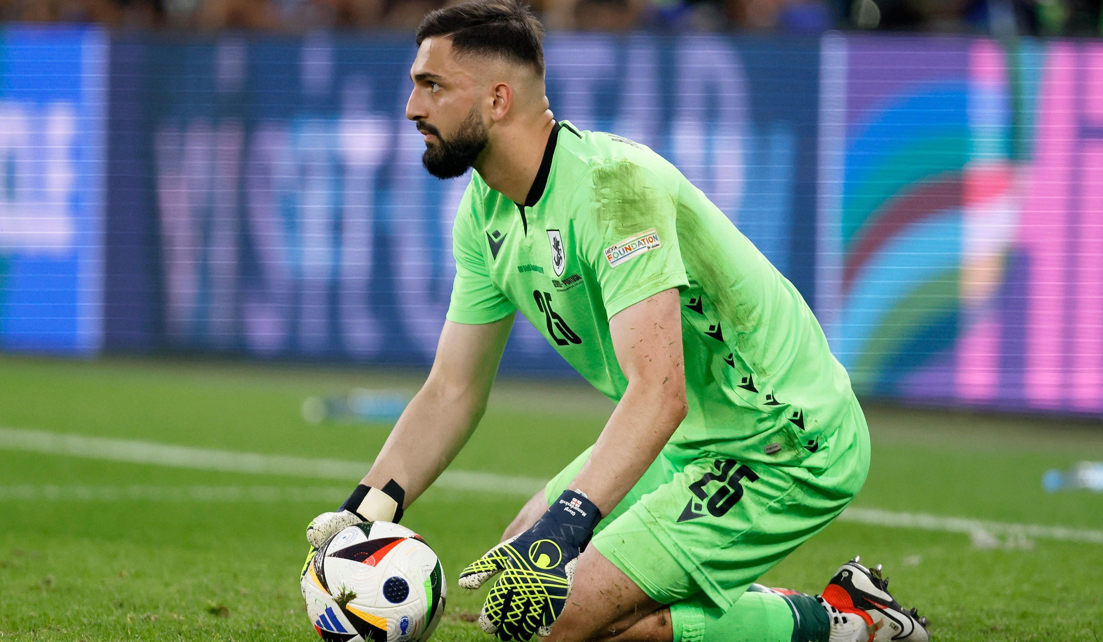 Гиорги Мамардашвили зажег в матче Грузия – Украина Гиорги Мамардашвили зажег в матче Грузия – Украина