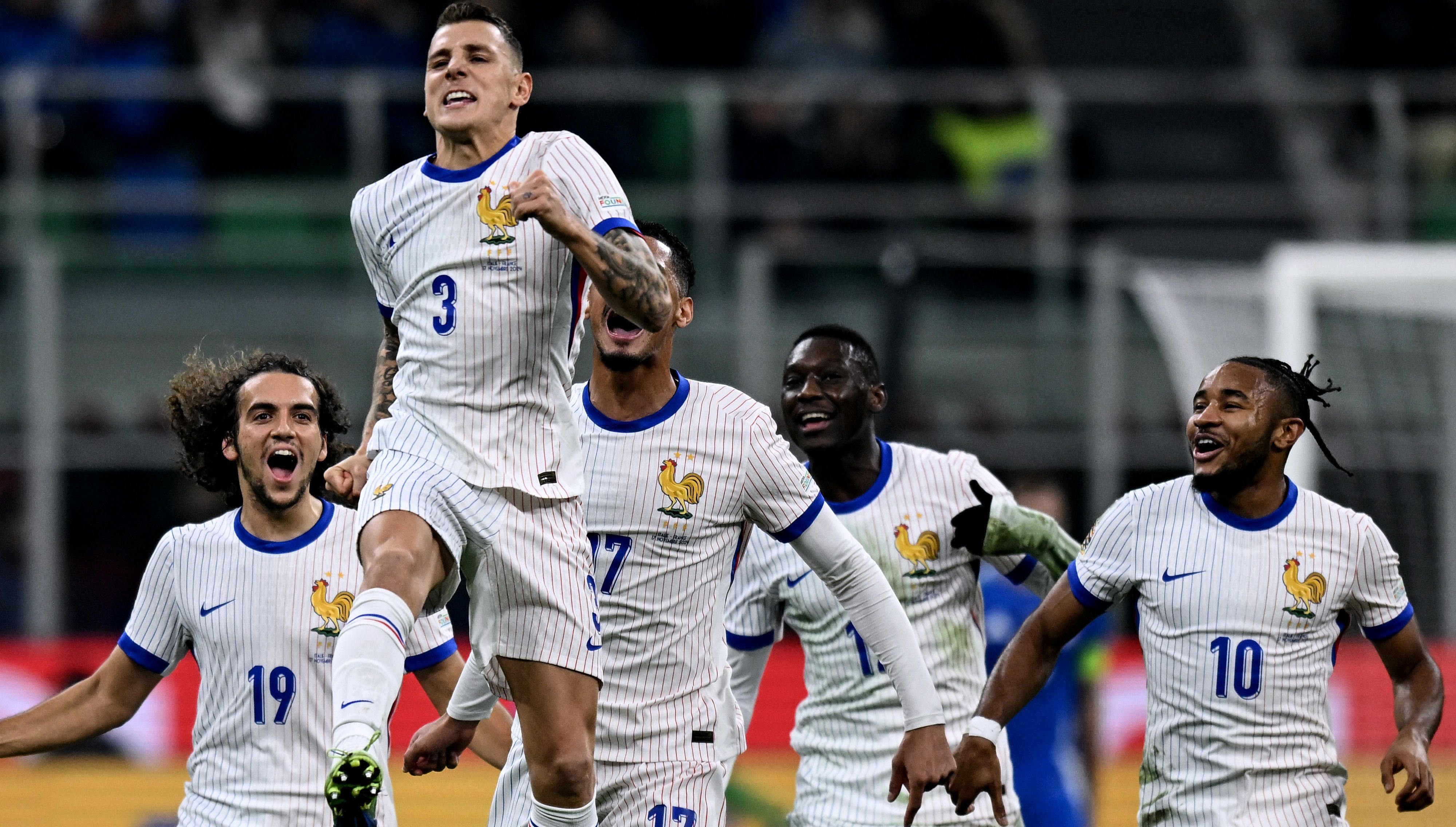 Франція переграла Італію в Лізі націй Франція переграла Італію в Лізі націй