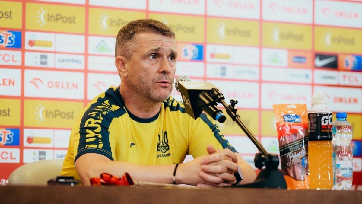 Пресс-конференция Сергея Реброва перед матчем Албания – Украина Пресс-конференция Сергея Реброва перед матчем Албания – Украина