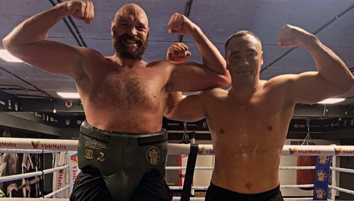 Тайсон Ф'юрі показав свою форму перед реваншем із Олександром Усиком Тайсон Ф'юрі показав свою форму перед реваншем із Олександром Усиком