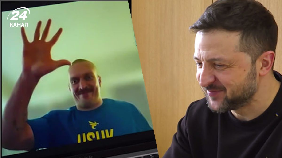 Бій Усик Ф'юрі 2 - Зеленський поговорив з Усиком - що президент попросив боксера - Sport News 24 Бій Усик Ф'юрі 2 - Зеленський поговорив з Усиком - що президент попросив боксера - Sport News 24