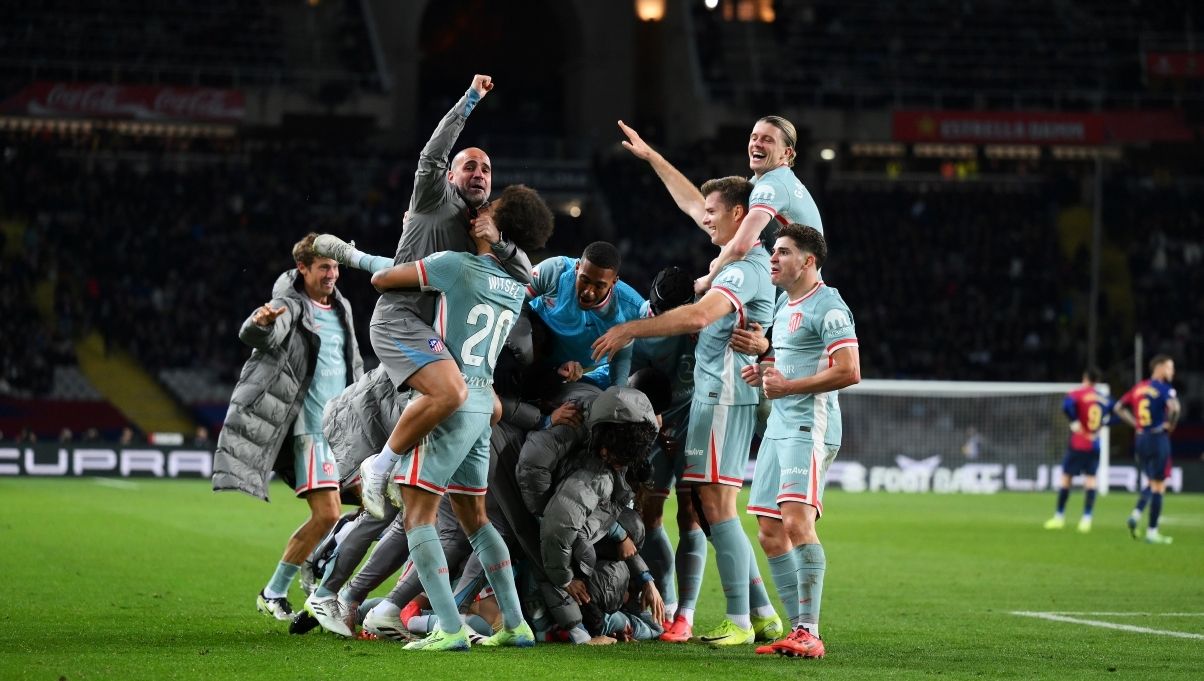 Атлетико победил Барселону Атлетико победил Барселону