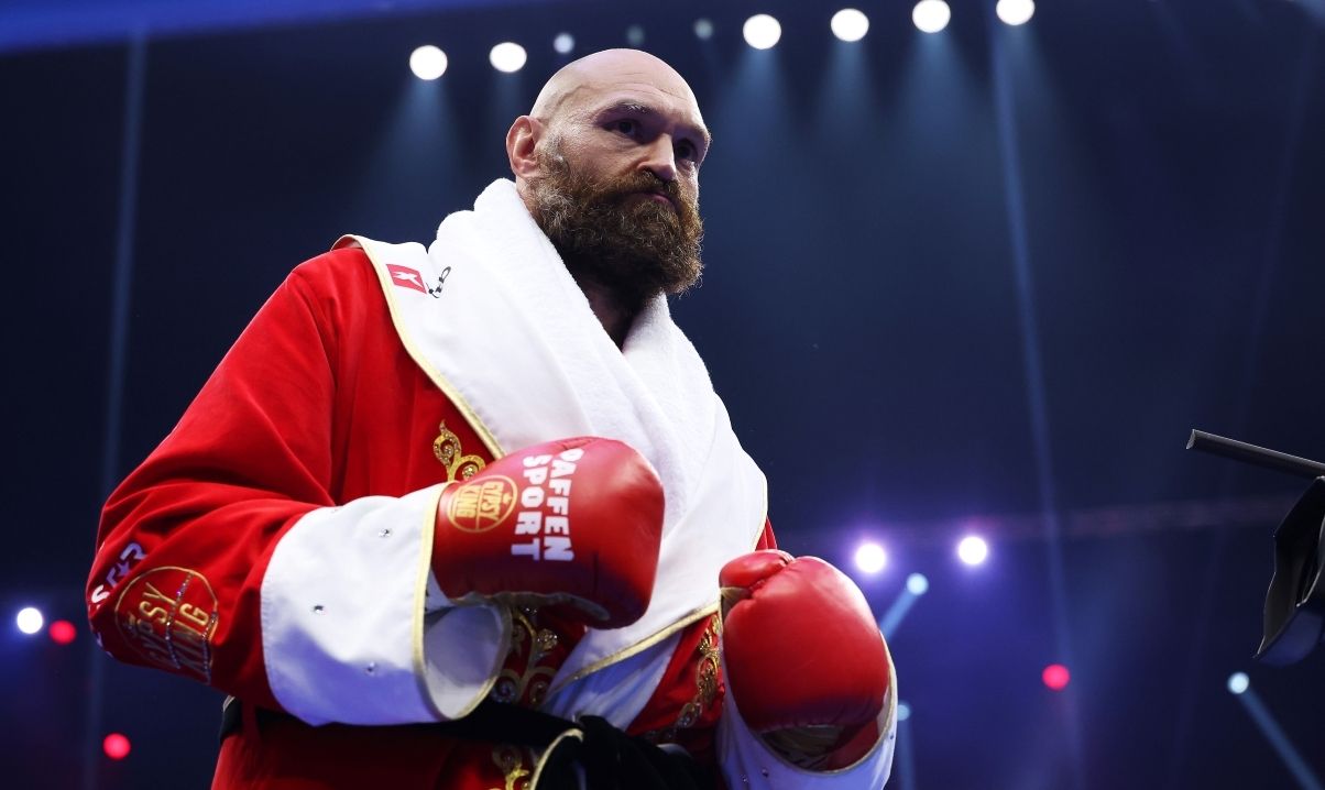 Ф'юрі вийшов на ринг Ф'юрі вийшов на ринг