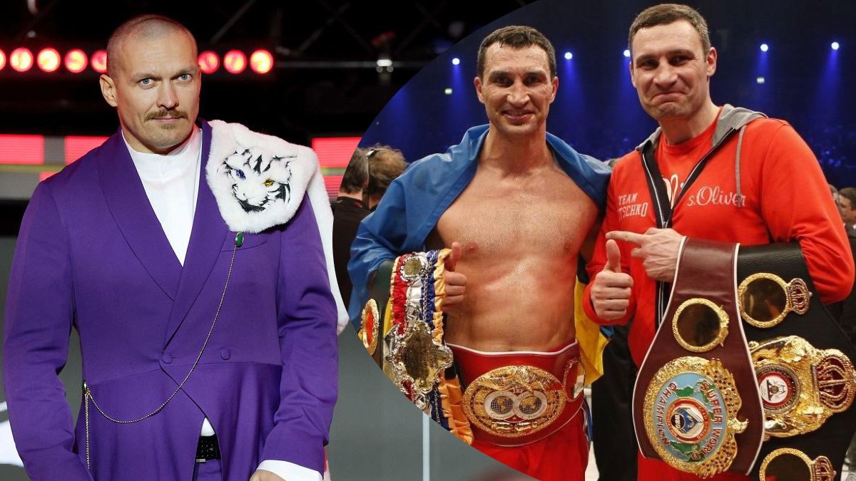 Гвоздик заявил, что Усик превзошел братьев Кличко Гвоздик заявил, что Усик превзошел братьев Кличко