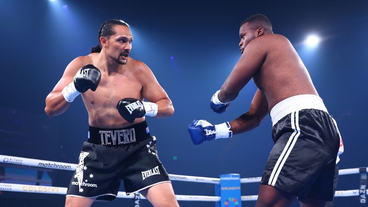 Теремоана отправил в нокаут Отобо Теремоана отправил в нокаут Отобо