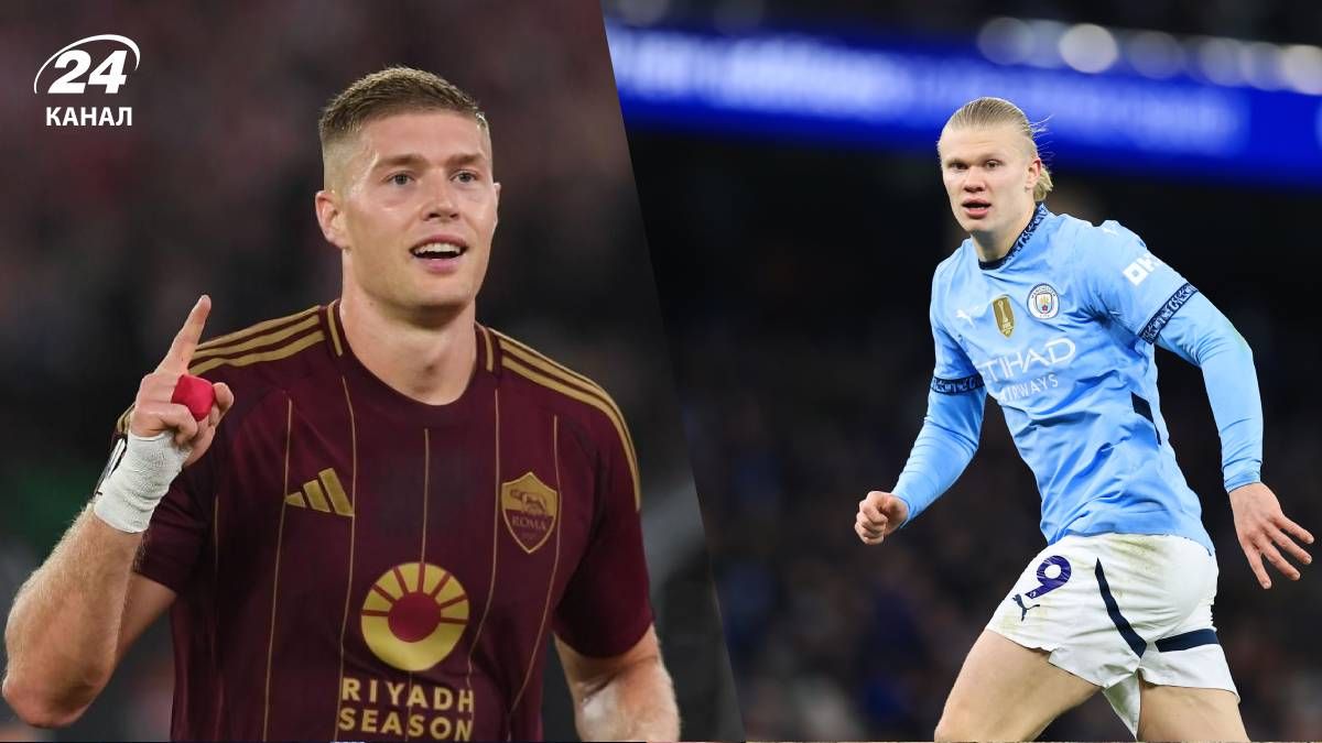 Тренер сравнил Довбика с Холандом Тренер сравнил Довбика с Холандом