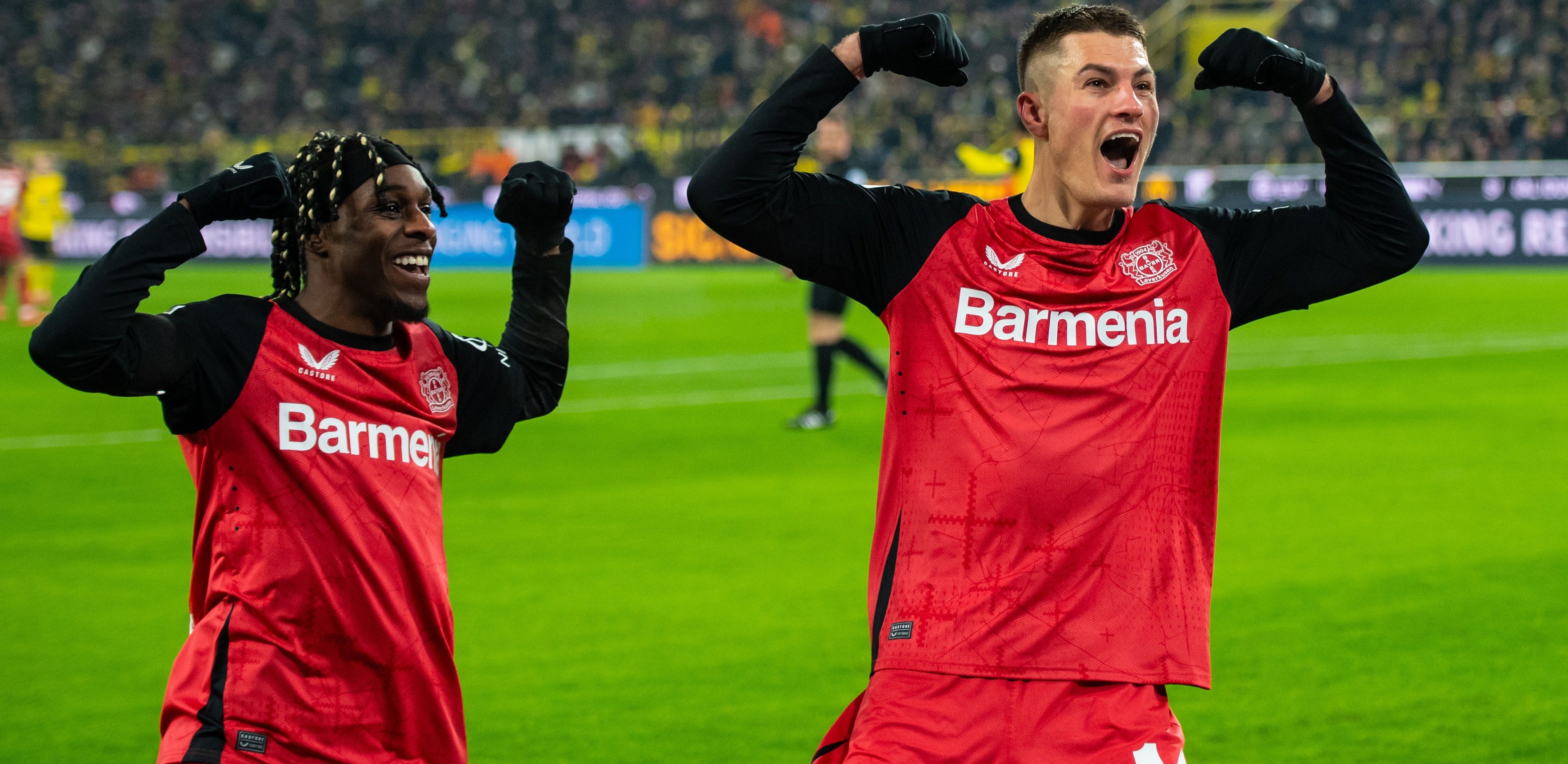 Байер победил на выезде дортмундскую Боруссию на выезде Байер победил на выезде дортмундскую Боруссию на выезде