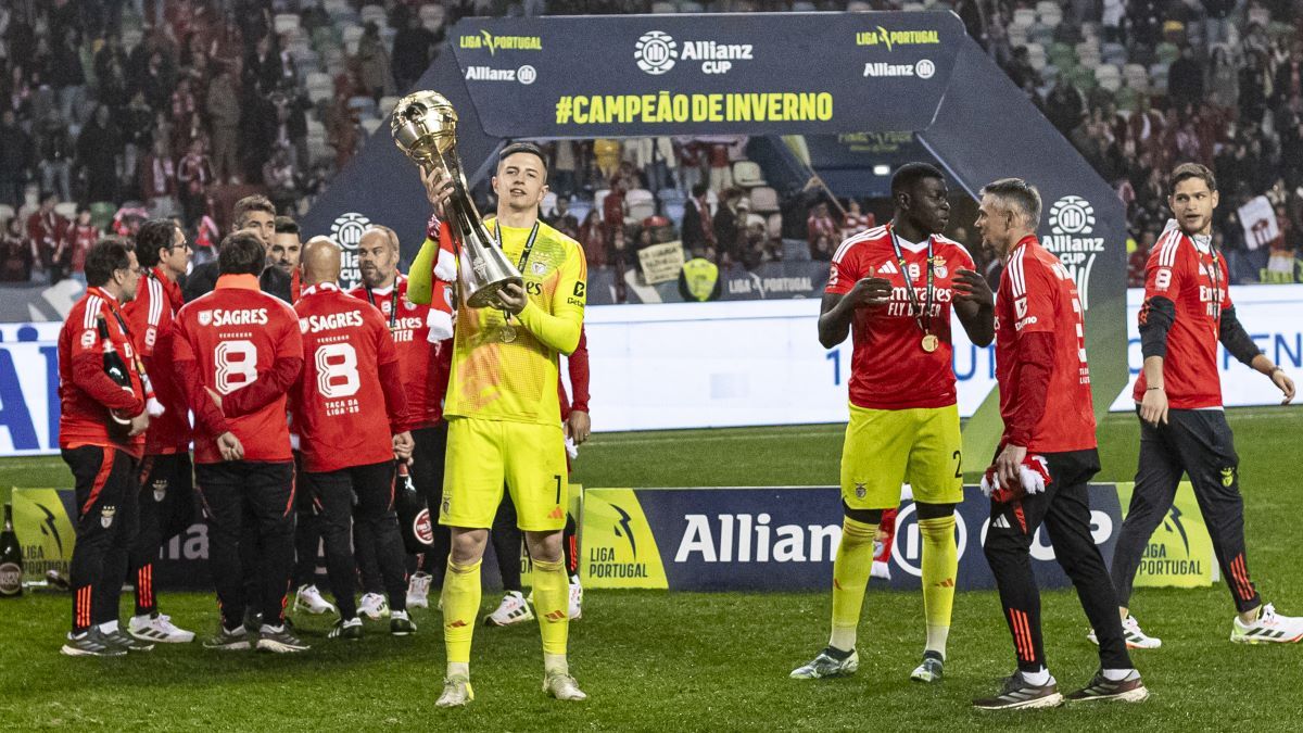 Трубин о первом трофее в Бенфике Трубин о первом трофее в Бенфике