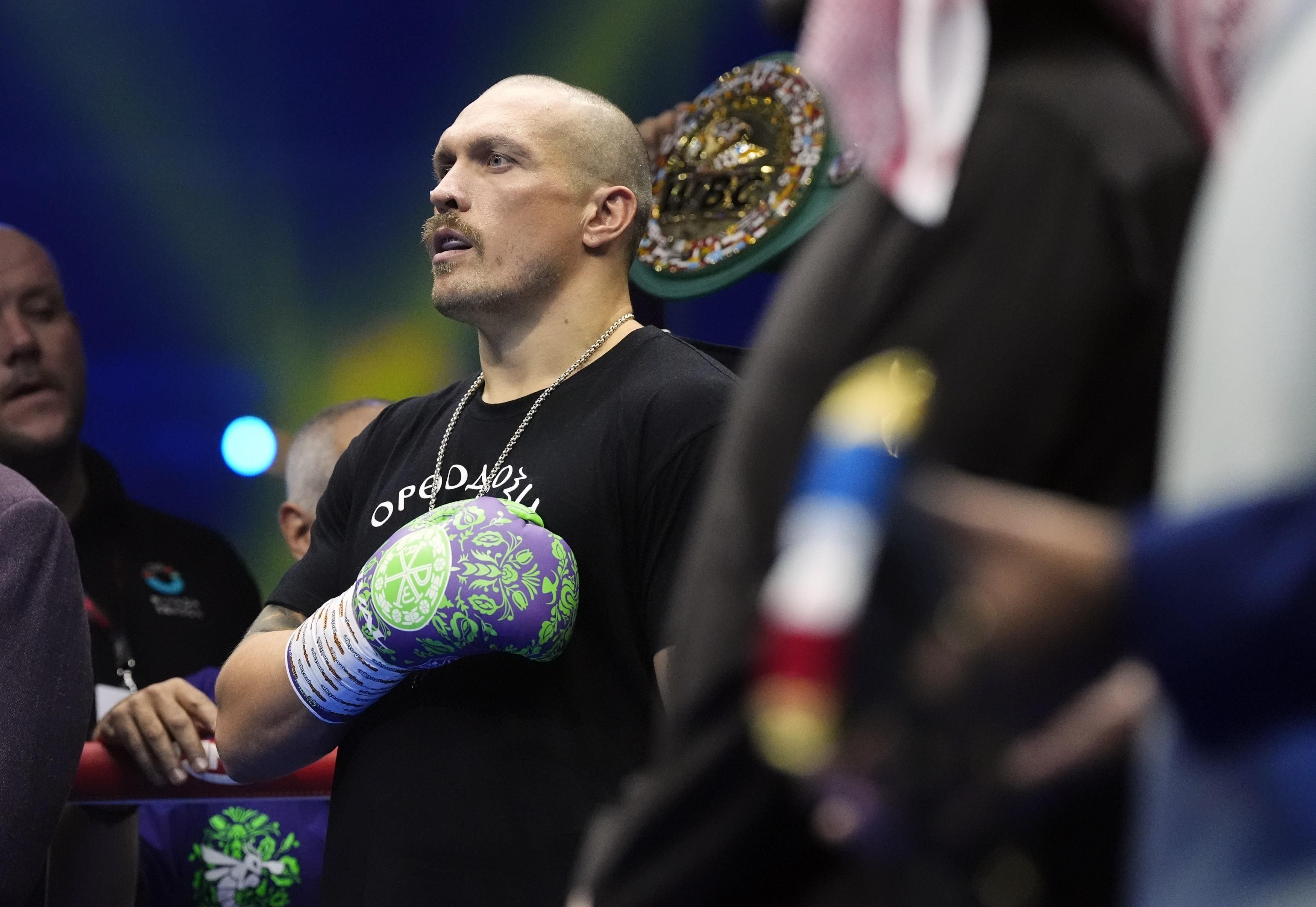 Джей о весовой категории Усика Джей о весовой категории Усика