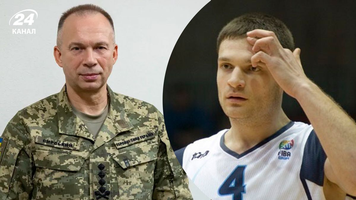 Александр Сырский наградил бывшего баскетболиста Юрия Зозулю орденом Александр Сырский наградил бывшего баскетболиста Юрия Зозулю орденом