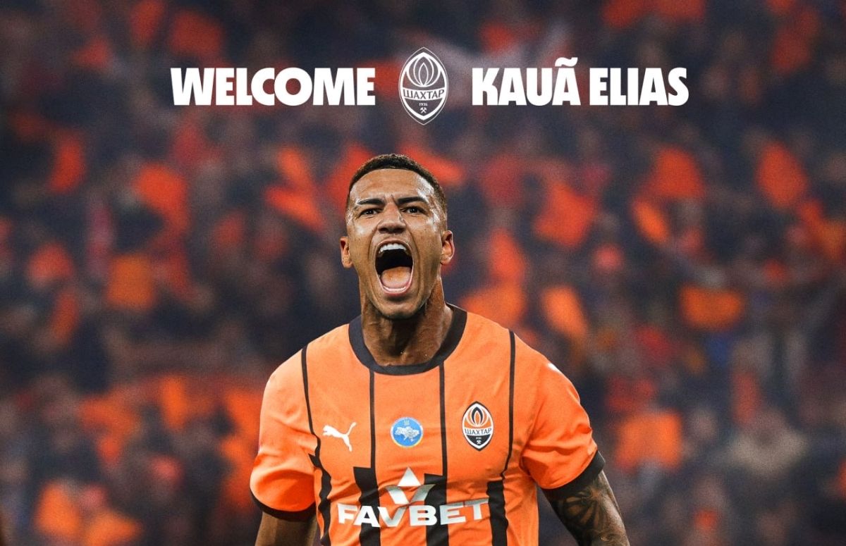 Шахтар підписав Кауана Еліаса Шахтар підписав Кауана Еліаса