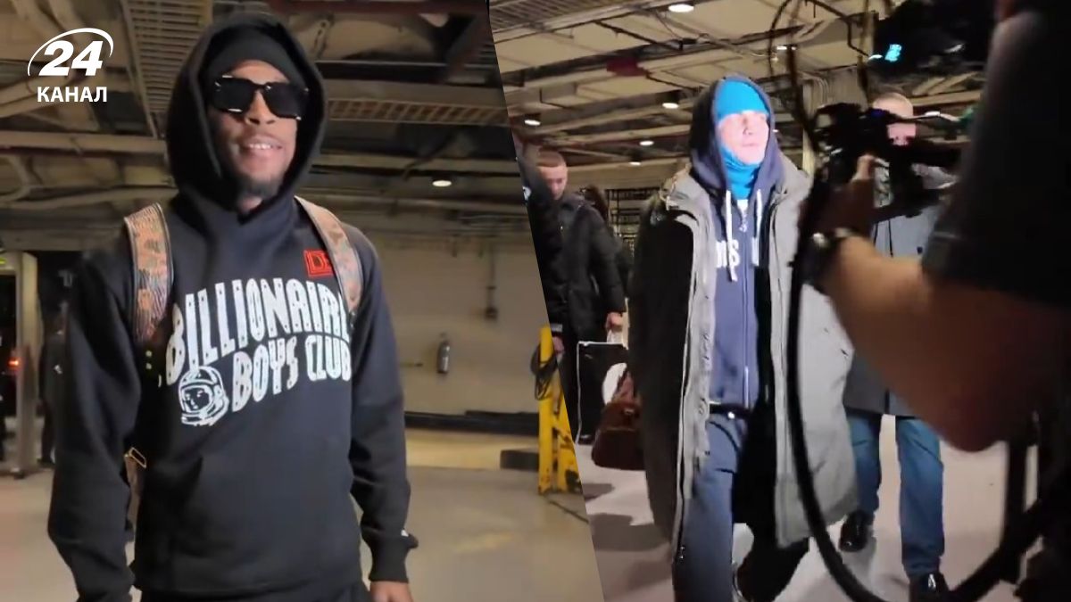 Берінчик Девіс - як боксери прибули на арену у Нью-Йорку Берінчик Девіс - як боксери прибули на арену у Нью-Йорку