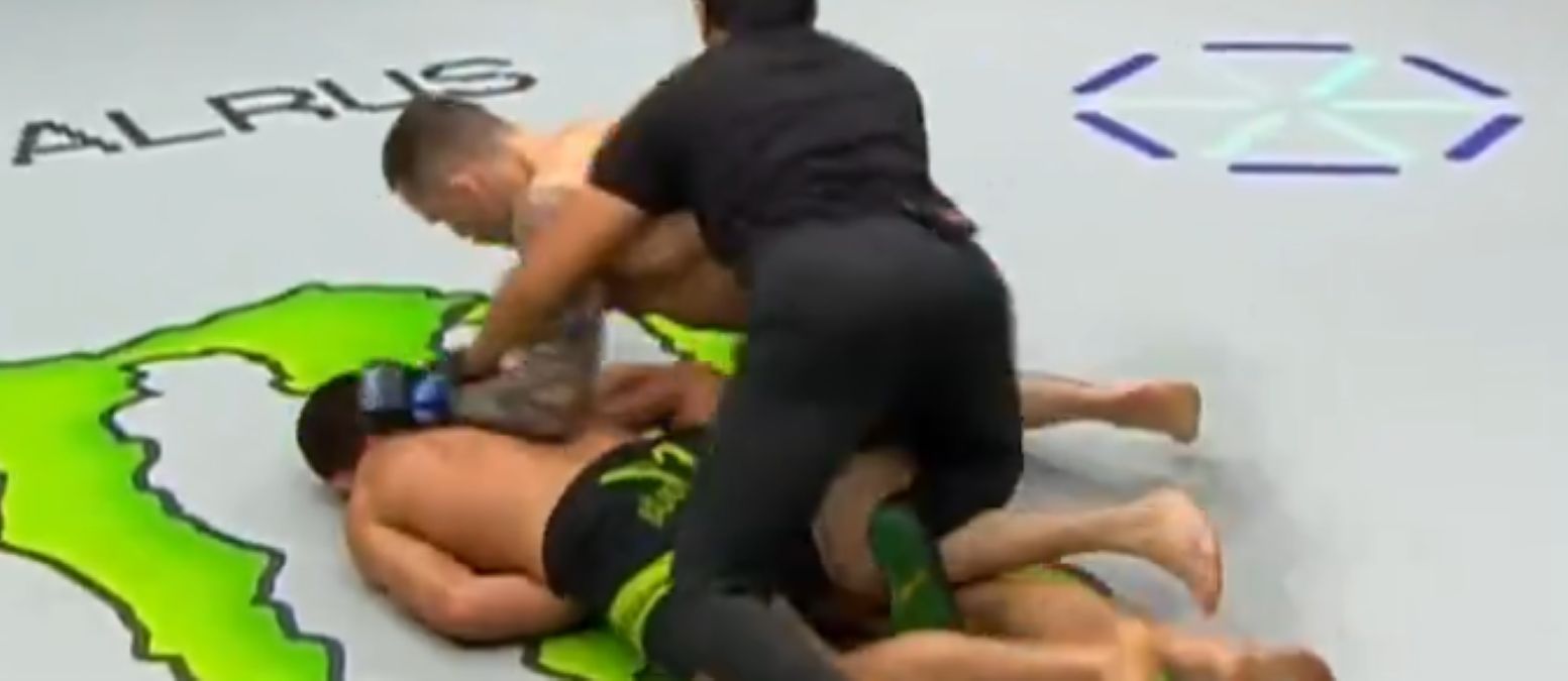 Хорватец вырубил россиянина Хорватец вырубил россиянина