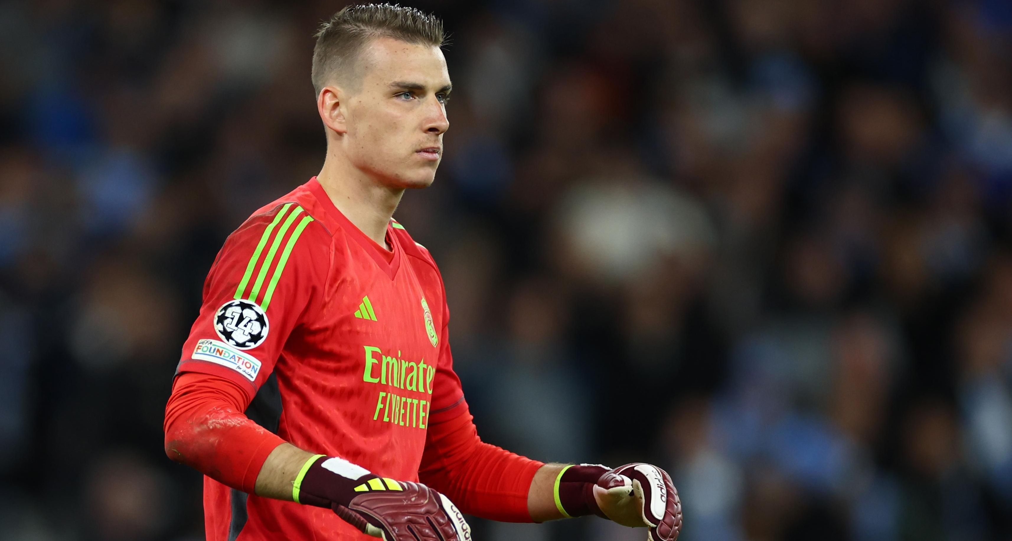 Андрей Лунин сыграет против Реал Сосьедада в Кубке Испании Андрей Лунин сыграет против Реал Сосьедада в Кубке Испании