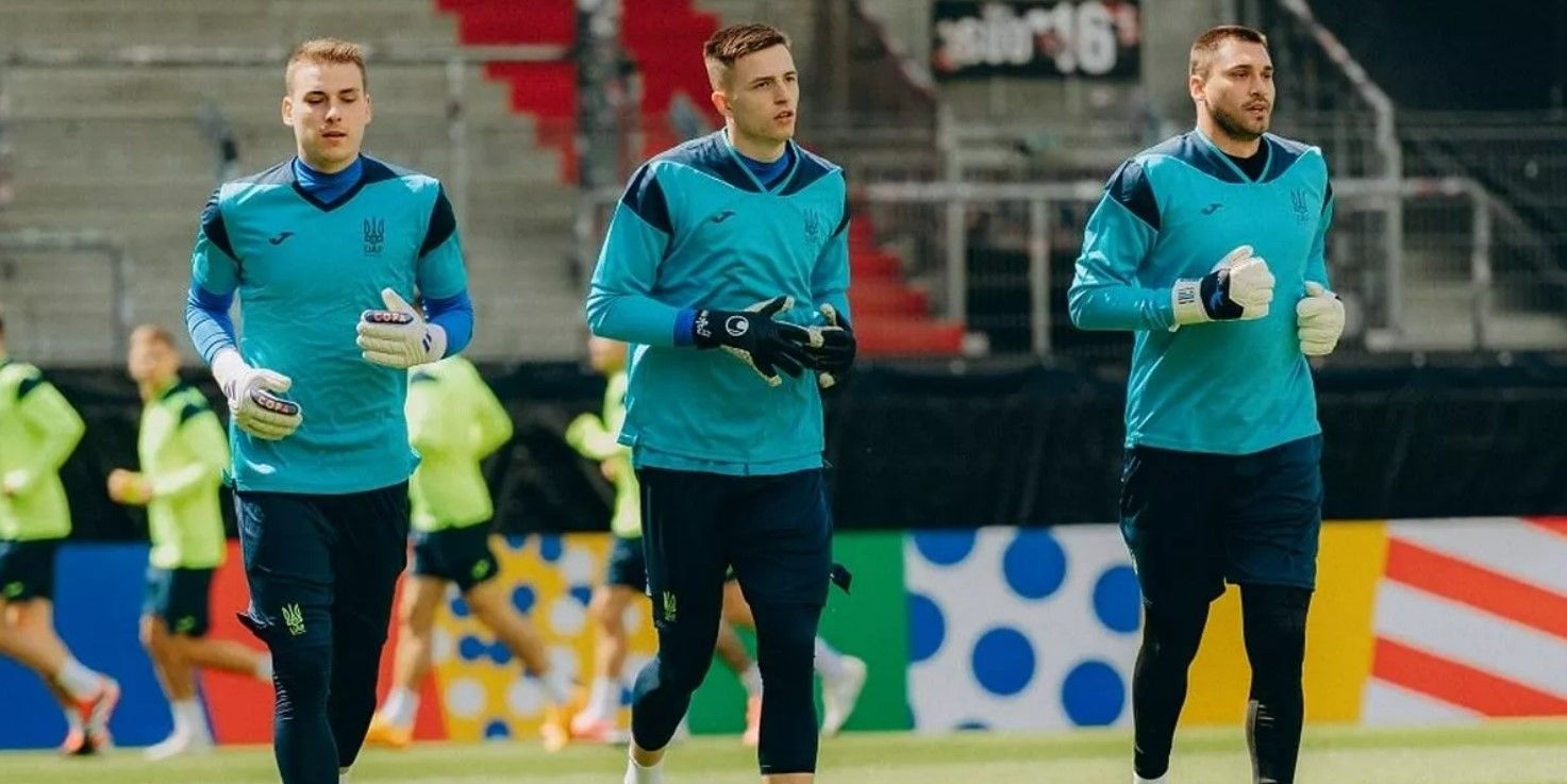 Три вратаря сборной Украины претендуют на место в основе Три вратаря сборной Украины претендуют на место в основе