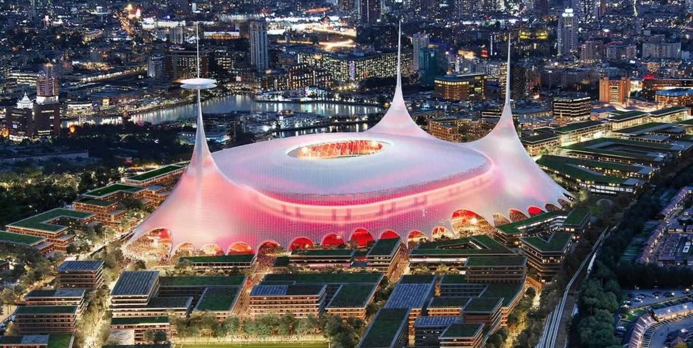 Проєкт нового стадіону МЮ Проєкт нового стадіону МЮ