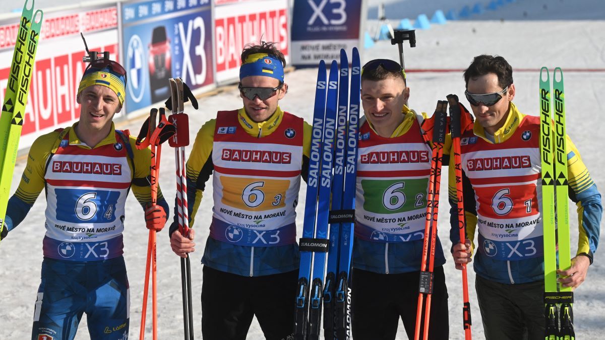 Збірна України стала переможцем у номінації найкращий біатлоніст тижня Збірна України стала переможцем у номінації найкращий біатлоніст тижня