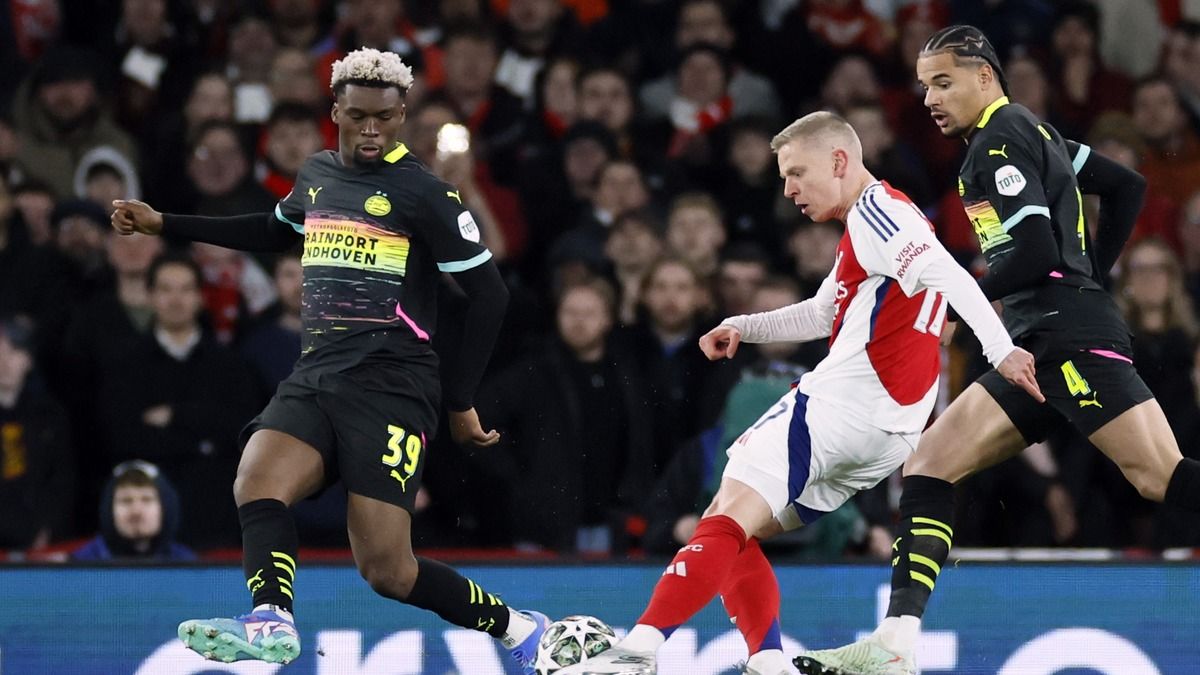 Арсенал - ПСВ - відео голу Олександра Зінченка у матчі 1/8 фіналу Ліги чемпіонів Арсенал - ПСВ - відео голу Олександра Зінченка у матчі 1/8 фіналу Ліги чемпіонів