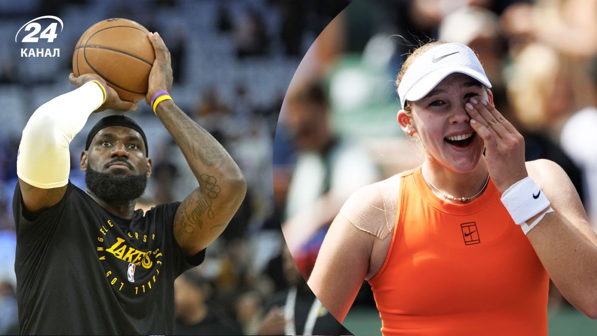 Леброн Джеймс привітав росіянку Мірру Андрєєву із перемогою на WTA1000 в Індіан-Веллс Леброн Джеймс привітав росіянку Мірру Андрєєву із перемогою на WTA1000 в Індіан-Веллс