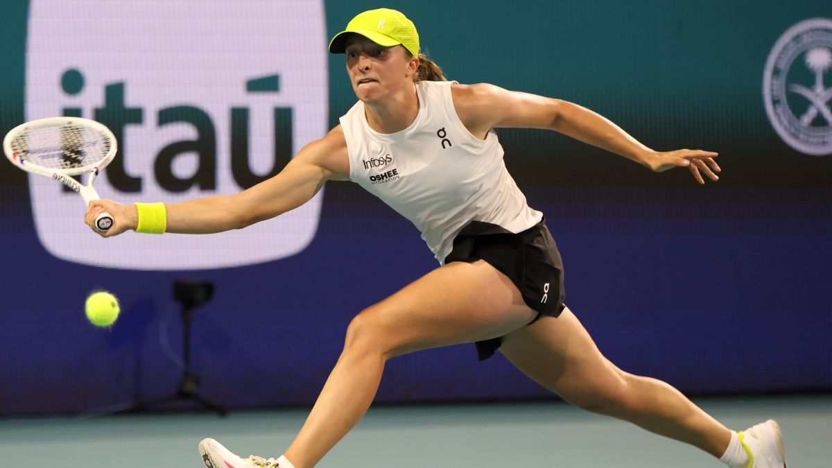 Еала Швьонтек - результат матчу 1/2 фіналу WTA 1000 у Маямі - відео Еала Швьонтек - результат матчу 1/2 фіналу WTA 1000 у Маямі - відео