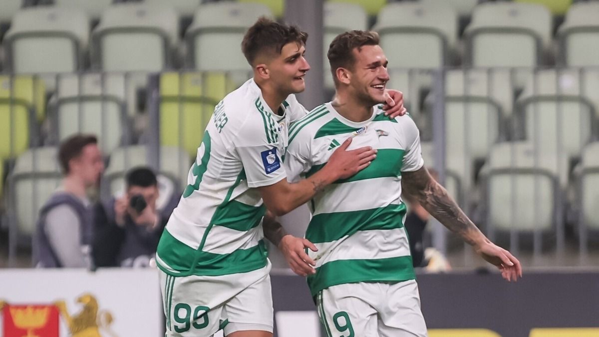 Богдан В'юнник забив гол за Лехію у матчі проти Ягеллонії - відео Богдан В'юнник забив гол за Лехію у матчі проти Ягеллонії - відео