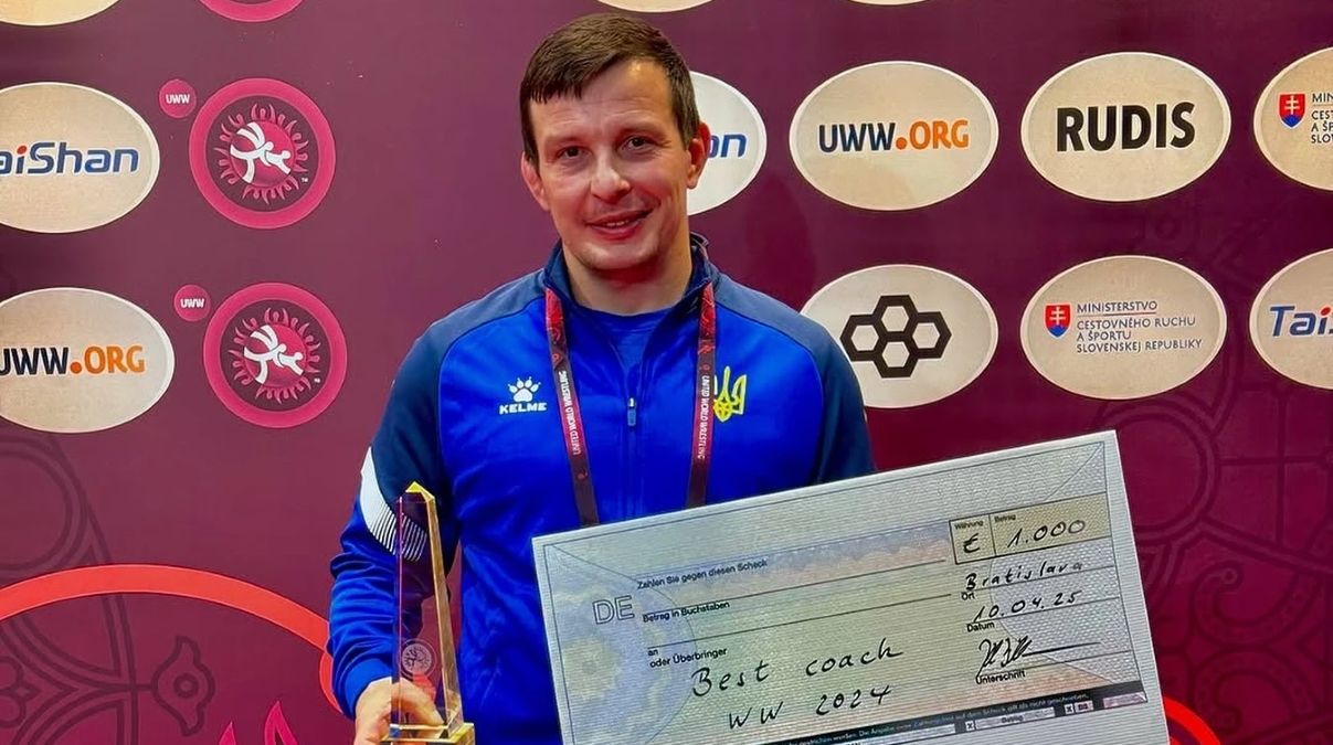 Володимир Яременка визнали найкращим тренером Європи за 2024 рік Володимир Яременка визнали найкращим тренером Європи за 2024 рік