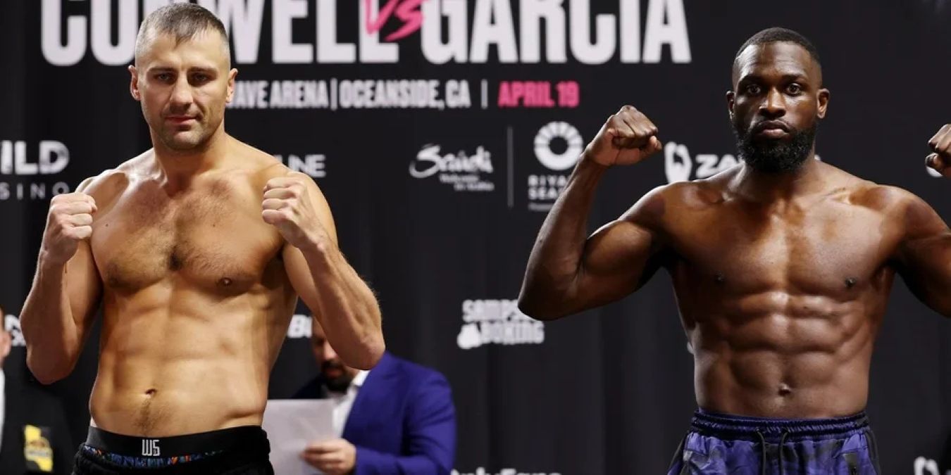 Олександр Гвоздик переважив Ентоні Голлавея перед боєм у США Олександр Гвоздик переважив Ентоні Голлавея перед боєм у США